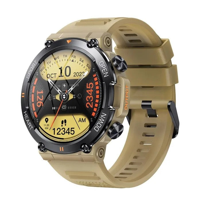 Men's Smart Watch 1.39" HD, Bluetooth Calling, Fitness Tracker, Heart Rate Monitor, Sports, Android iOS