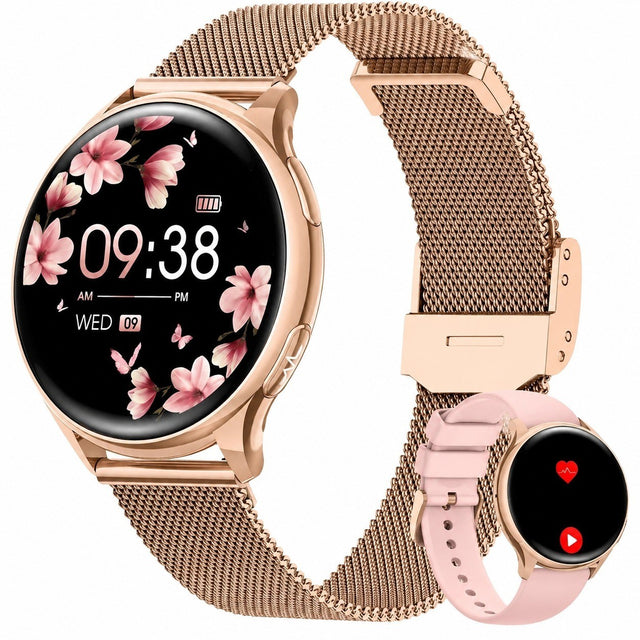 Women's Smartwatch 1.32" with Calls, 100+ Sports Modes, Health Tracking, ECG, Heart Rate