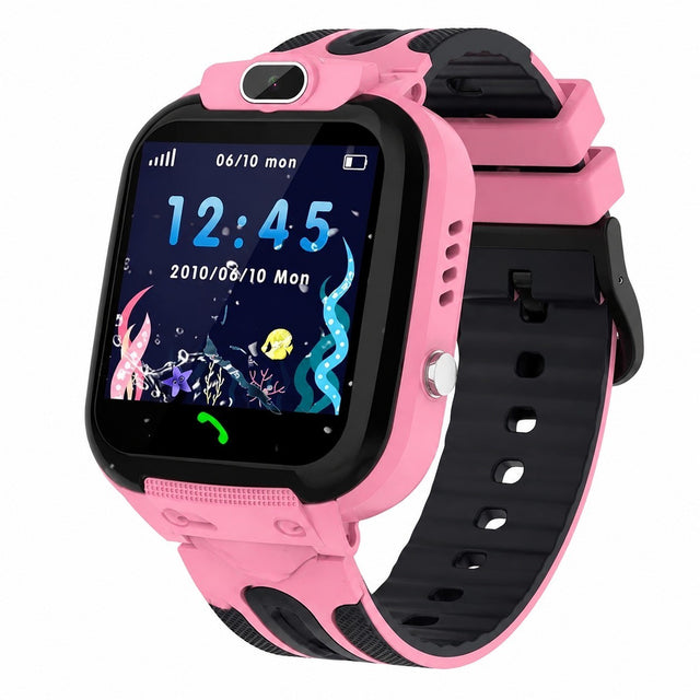Kids GPS Tracker Watch, Waterproof Smartwatch with Phone, SOS, Camera, Bluetooth, for Boys Girls