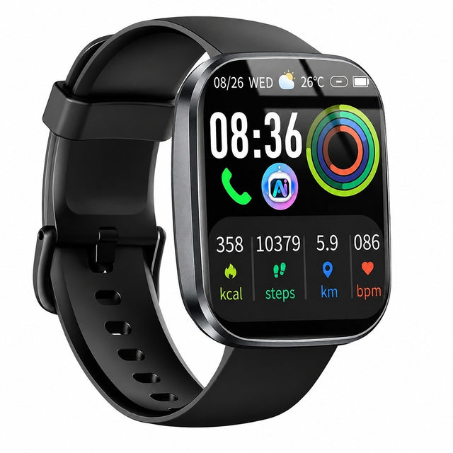 AI Smart Watch for Women, 1.91" HD Touchscreen, Bluetooth Calling, 110+ Sports Modes with ChatGPT