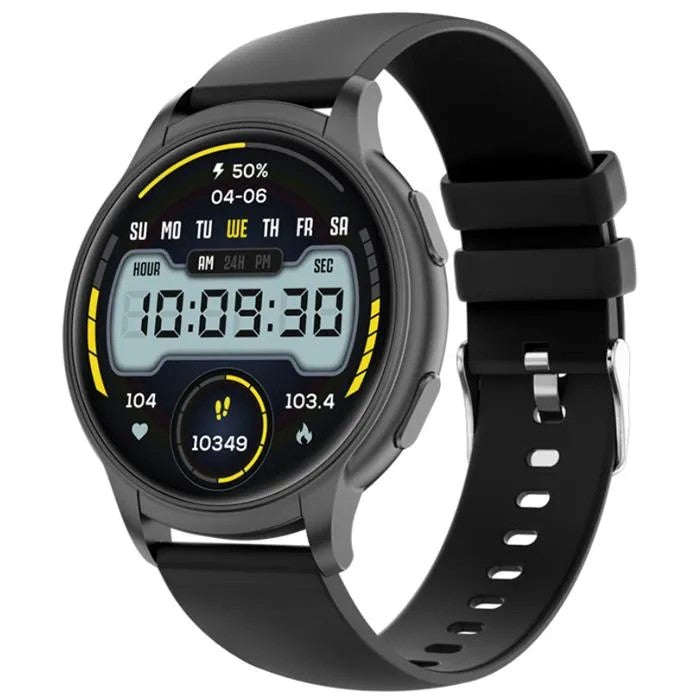 Women's Smart Watch, Heart Rate Monitor, Pedometer, Bluetooth, Black