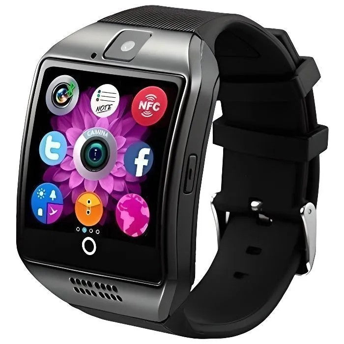 Smartwatch with SIM Card, 1.54" HD IPS Touchscreen, Bluetooth 3.0, Pedometer, Sleep Tracking