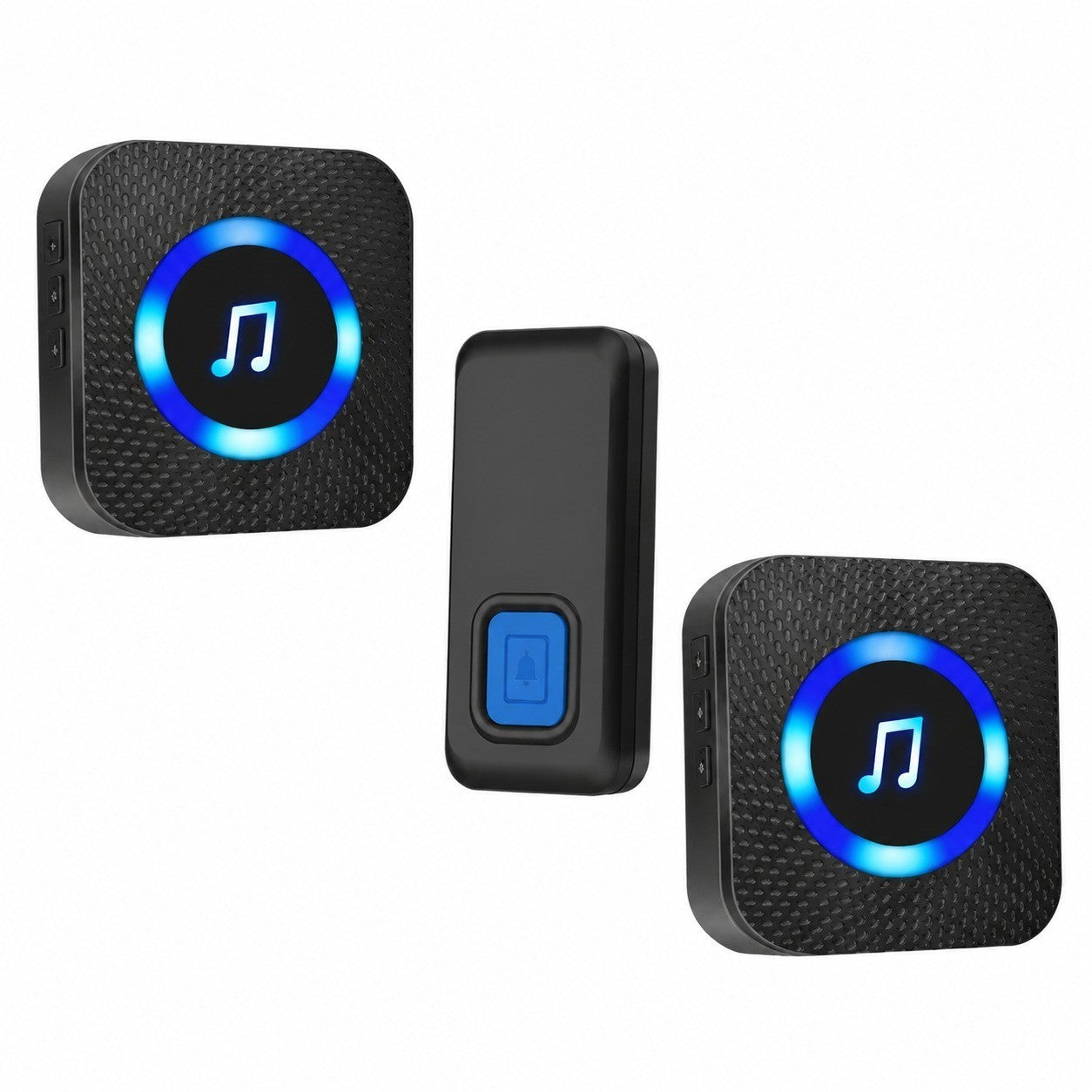 Wireless Doorbell, 400M Range, IP55 Waterproof, Plug-in Receiver Chime Kit