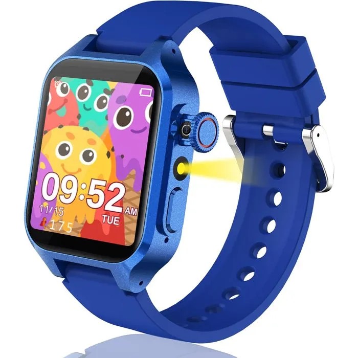 Kids Smartwatch with 32 Games, HD Camera, Music, Pedometer, Audio Book, Alarm Clock for Boys Girls