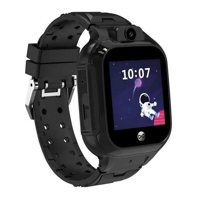 Kids Smartwatch with Video Calls, GPS Tracker, Geofencing, SIM Card, 3-Day Battery