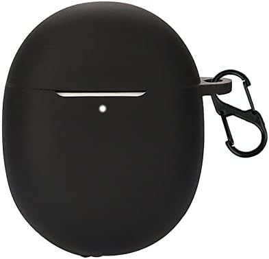 Silicone Case Compatible with Google Pixel Buds Pro, Ultra-Thin Soft Cover, Anti-Fall, Black