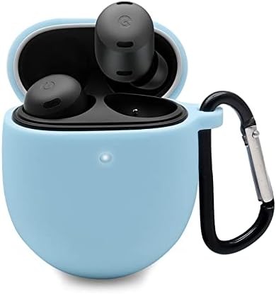 Silicone Case for Google Pixel Buds Pro, Ultra-Thin Soft Cover, Anti-Fall, Blue
