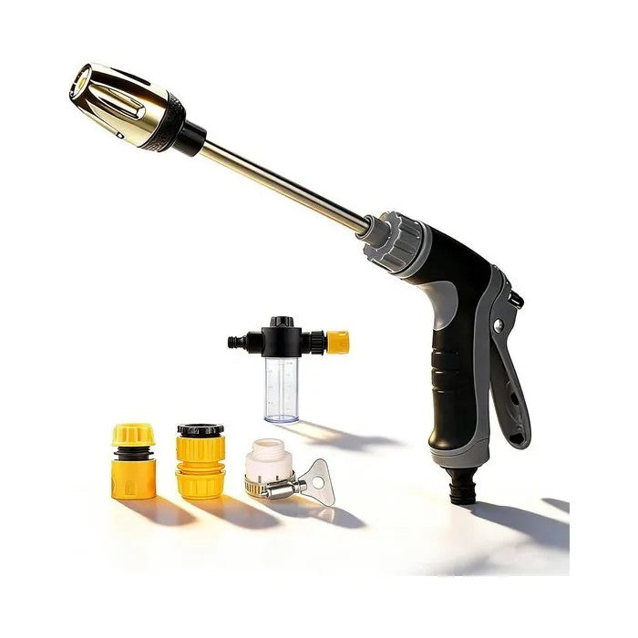High-Pressure Cleaning Gun, Turbine Nozzle, for Car Washing & Garden Watering