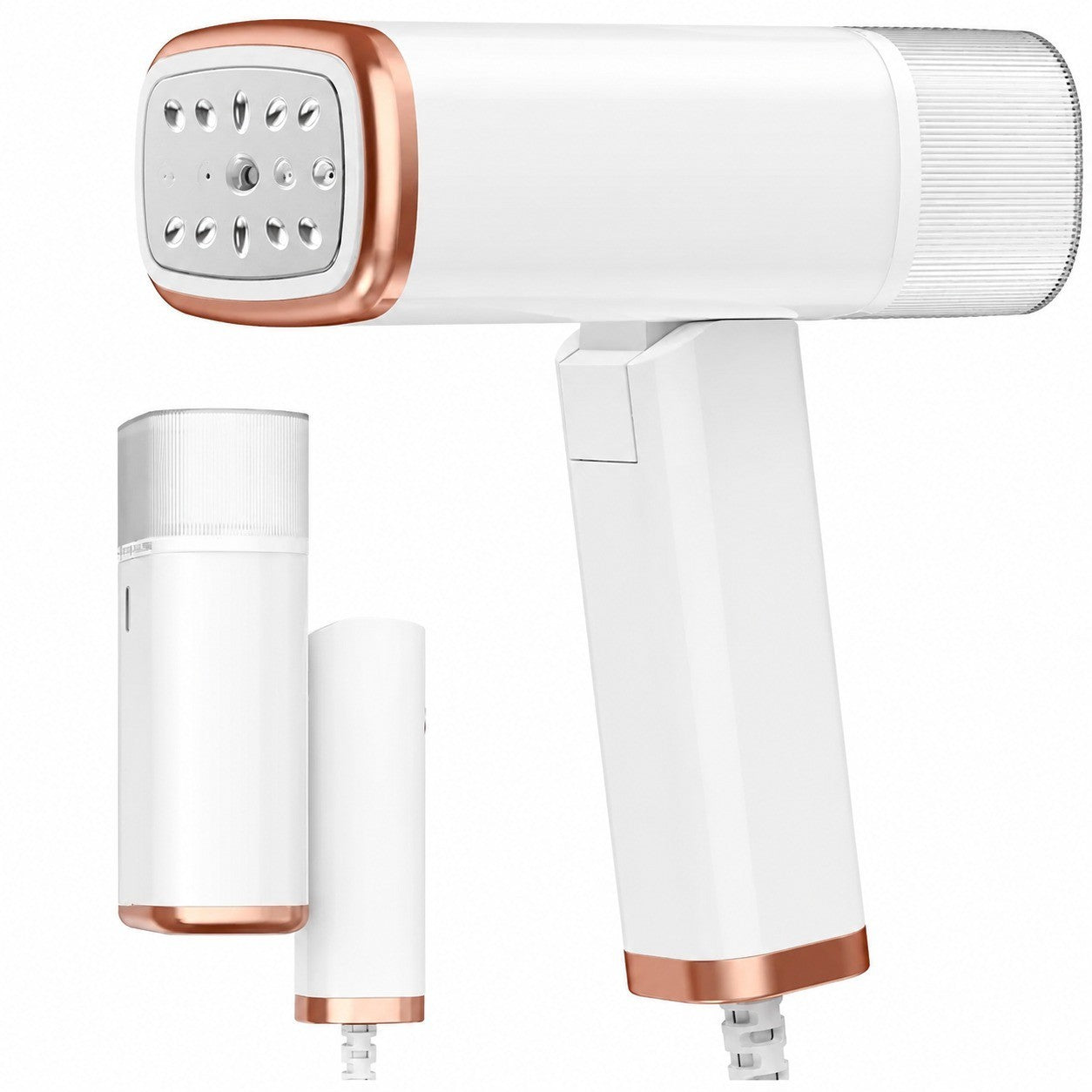 Foldable Travel Garment Steamer, Horizontal & Vertical Use, Portable Steam Iron for Clothes