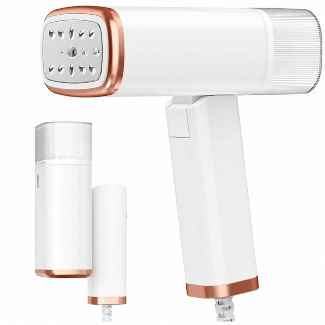 Foldable Travel Garment Steamer, Horizontal & Vertical Use, Portable Steam Iron for Clothes
