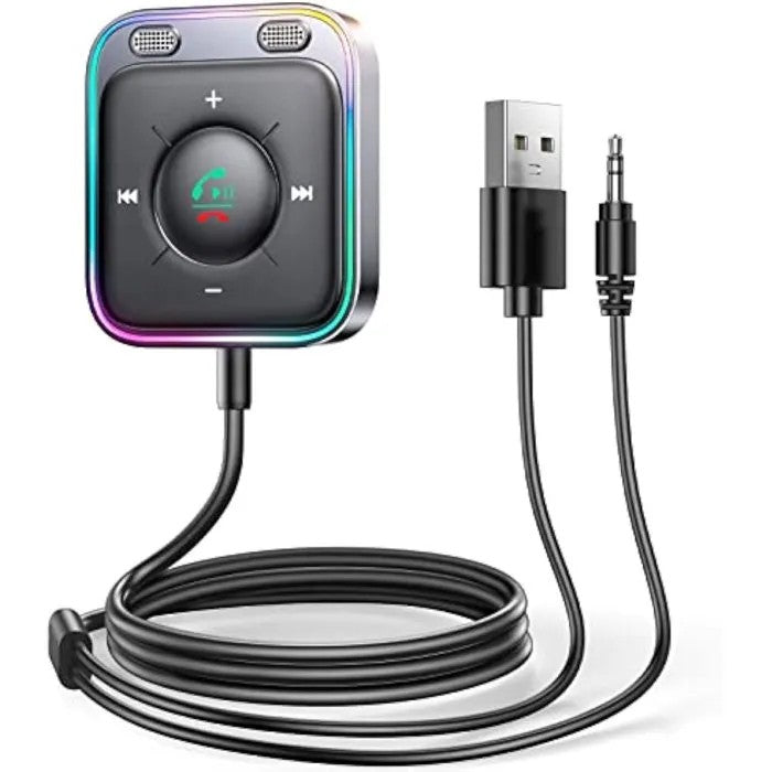 Bluetooth 5.3 Car Radio, Noise Reduction Adapter for Calls, Hands-Free Receiver