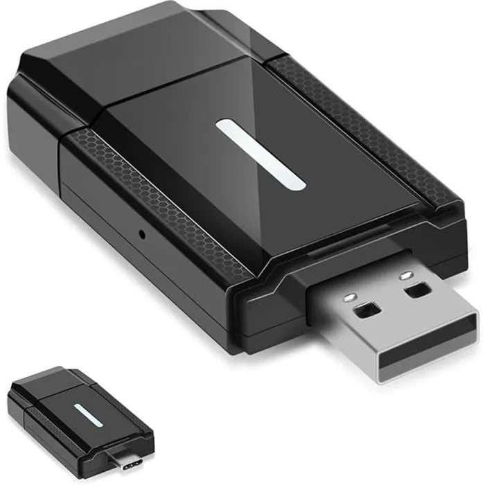 Wireless CarPlay Adapter, Compatible with iPhone, Convert Wired to Wireless CarPlay & Android Auto