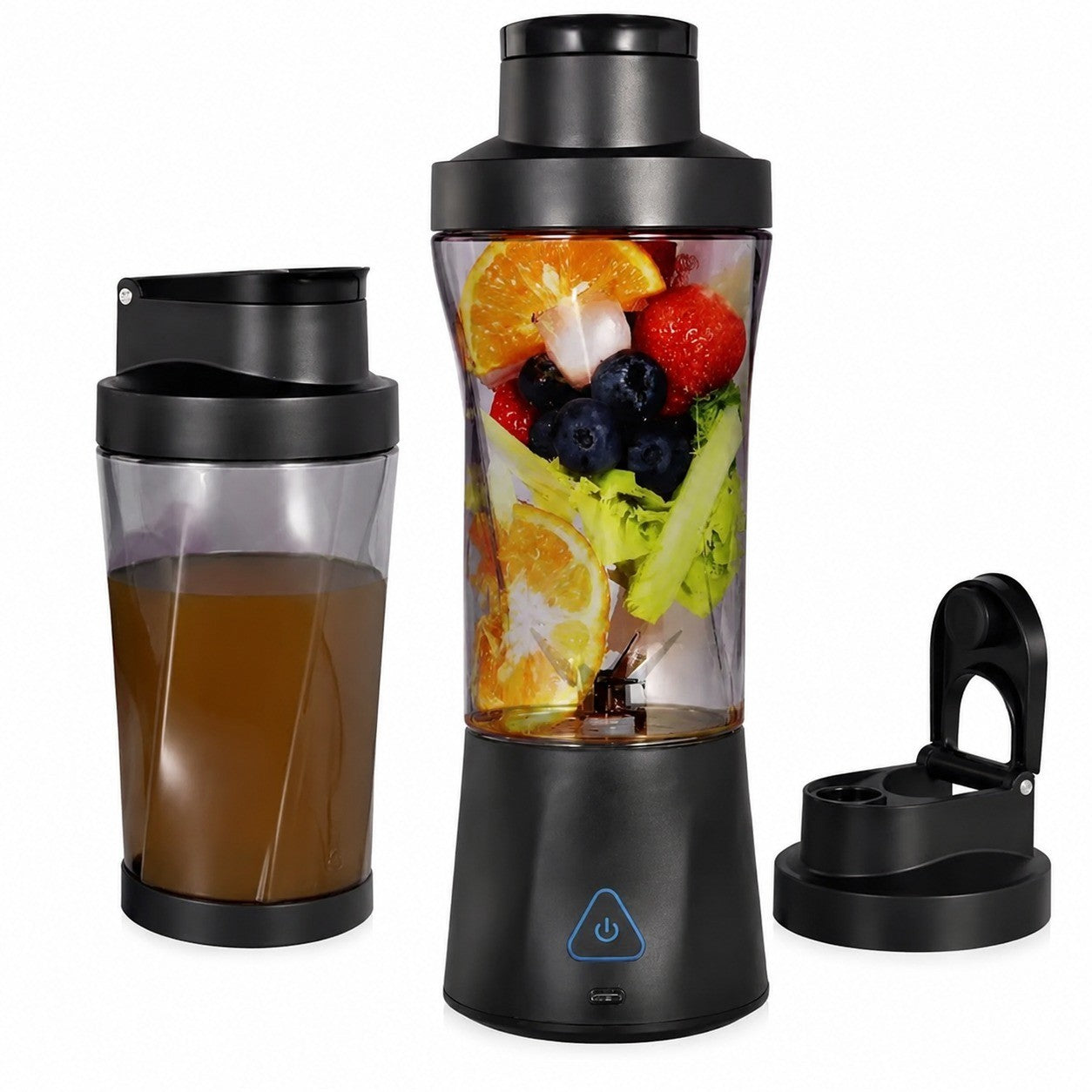 Mini Portable Blender, Smoothie Maker & Juice Extractor, 6000 mAh, Rechargeable