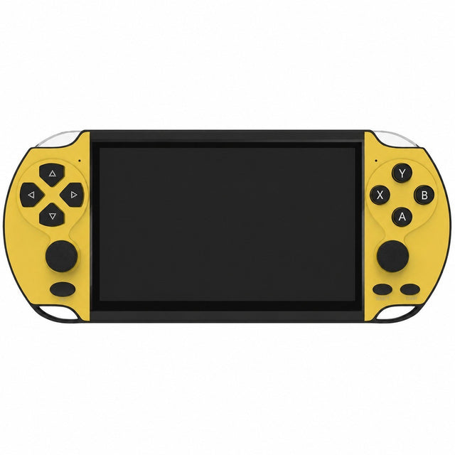 PSP X12 Game Console, 8GB Memory, 5.1" HD Screen, Yellow