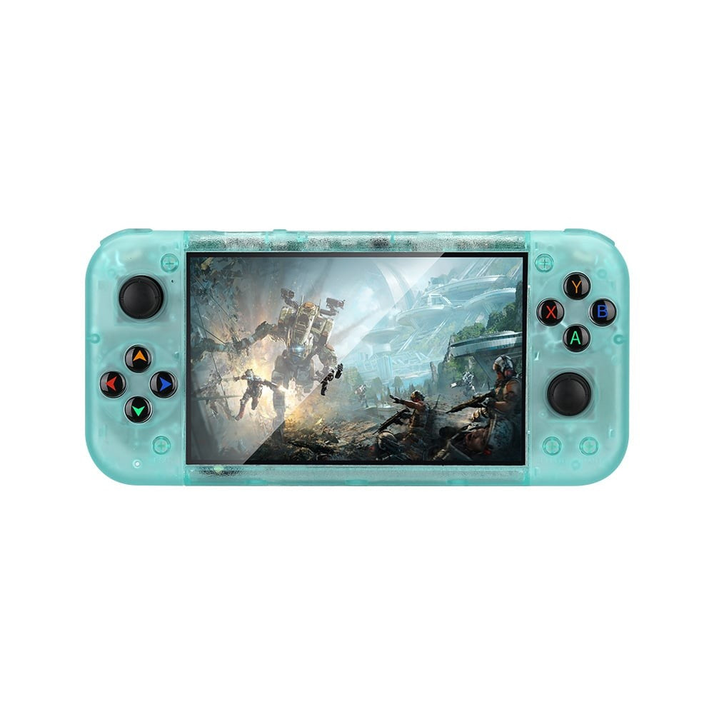 RG50XX Retro Handheld Console, 64GB, Linux, 5-Inch IPS, Dual Joystick, TV Output, Green