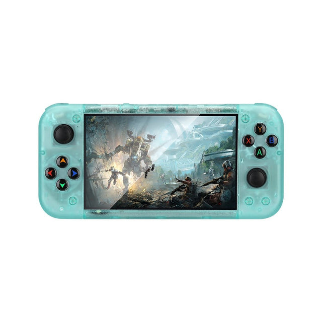 RG50XX Retro Handheld Console, 64GB, Linux, 5-Inch IPS, Dual Joystick, TV Output, Green