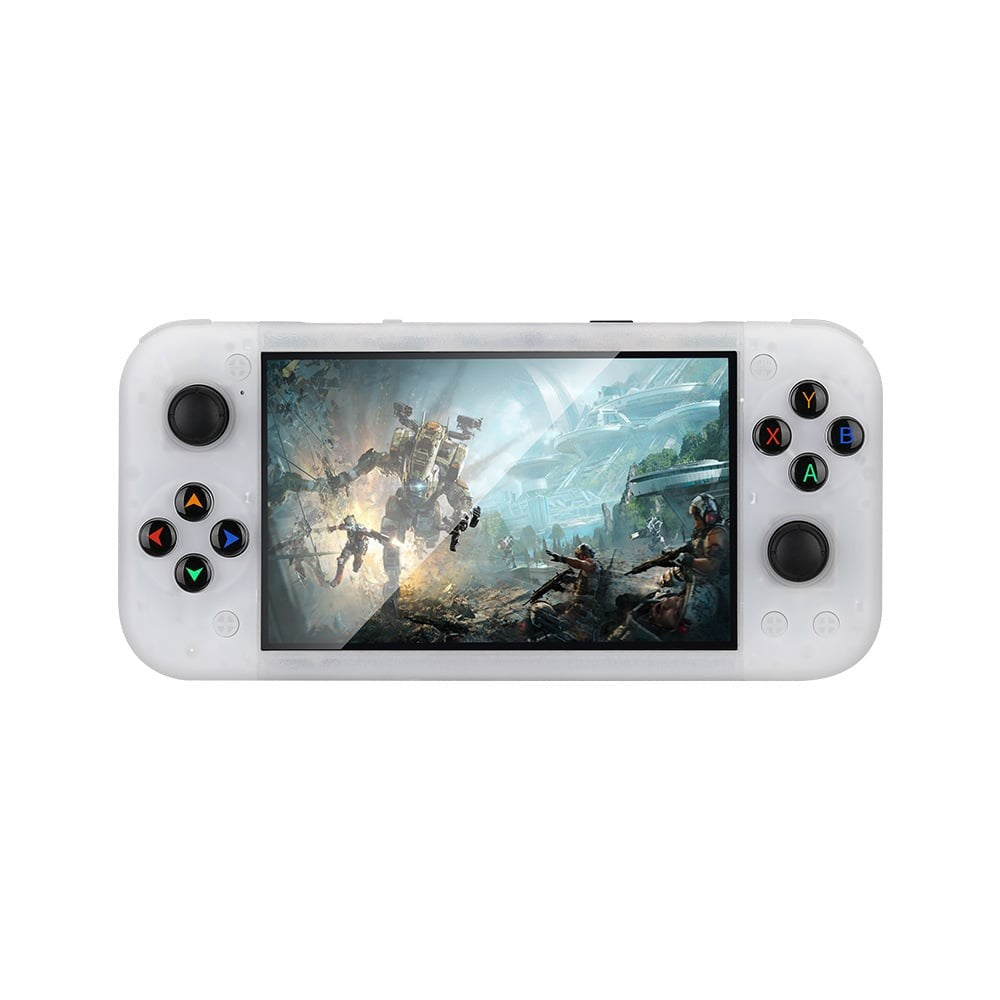 Retro Game Console RG50XX, 64GB, Linux, Portable Handheld, 5-Inch IPS, 15000 Games, White
