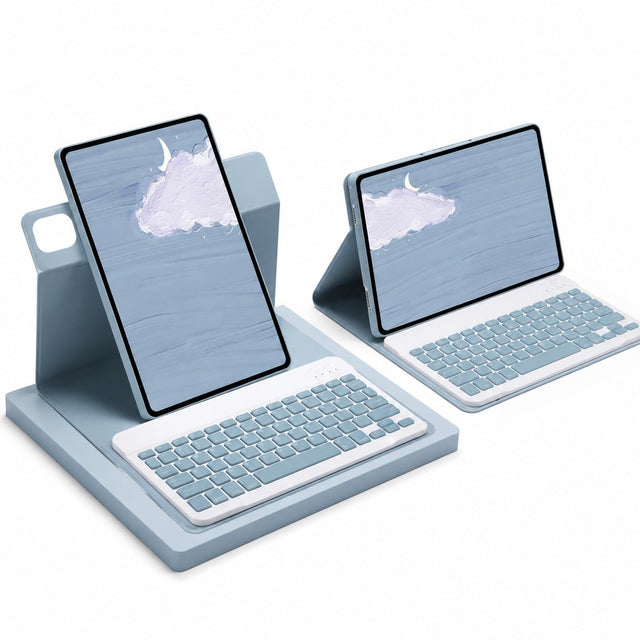 Keyboard Case with 360° Rotation for Xiaomi Pad 5 / Pad 5 Pro 11, Blue