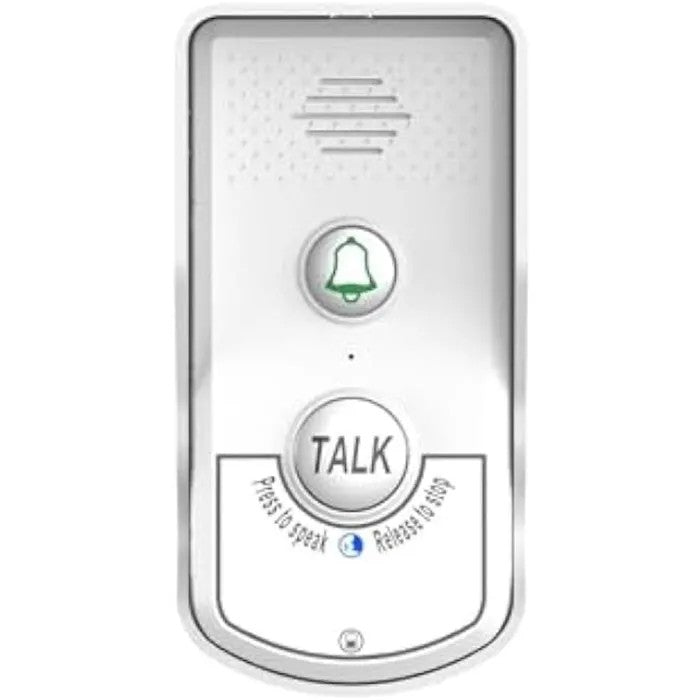 Two-Way Wireless Doorbell, Long Range, Indoor Outdoor, for Home Care Workers