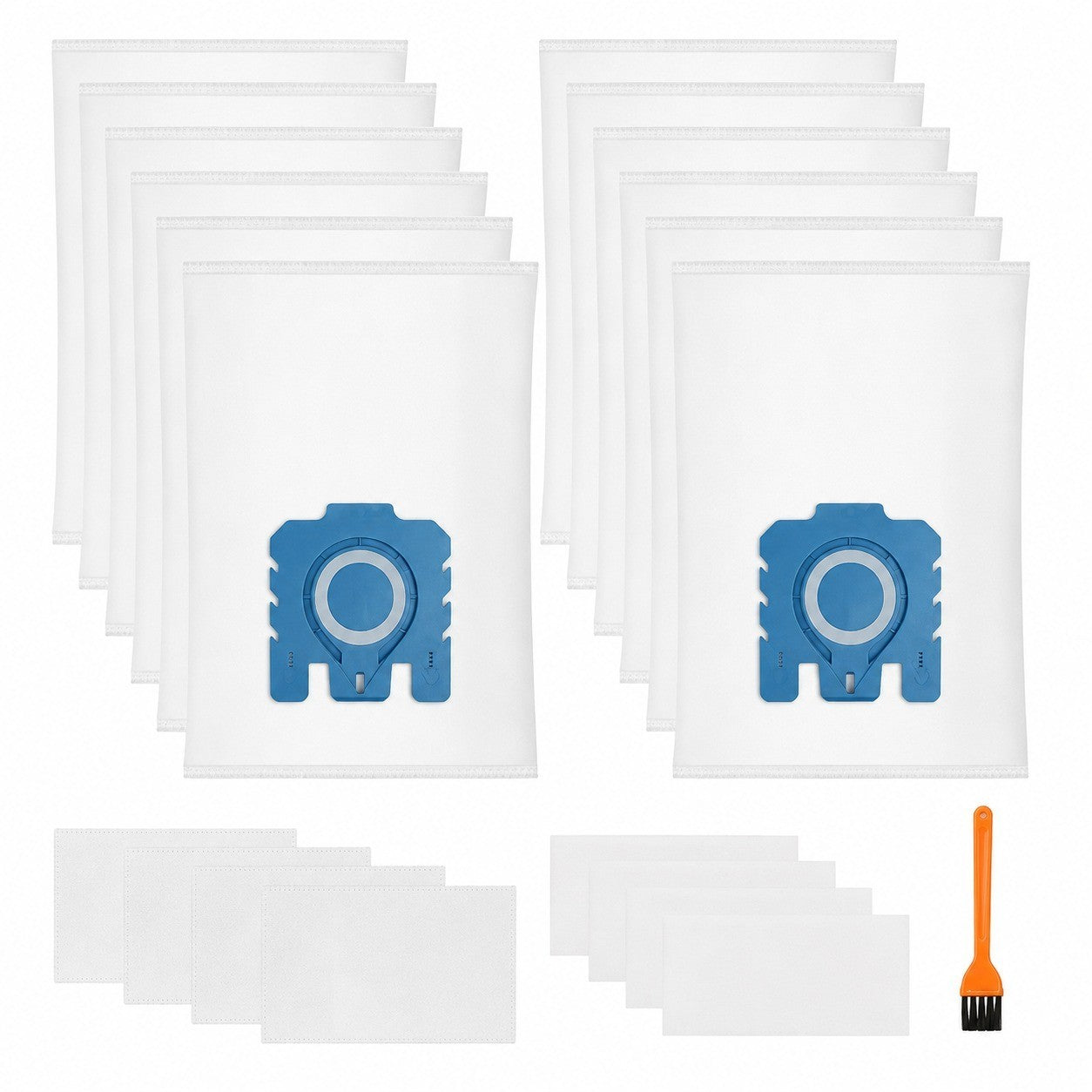 10 GN Vacuum Cleaner Bags, Compatible with Classic C1/C2/C3/S2/S4/S5/S6/S8
