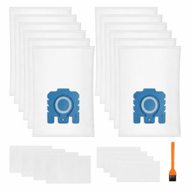 10 GN Vacuum Cleaner Bags, Compatible with Classic C1/C2/C3/S2/S4/S5/S6/S8